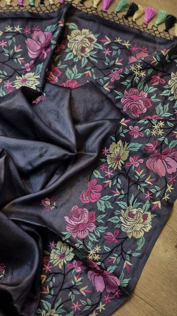 Tussar Silk - Resham Wala