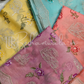 Pure Organza Silk House and floral Embroidery Saree with cutwork border and sleeves in blouse - Resham Wala